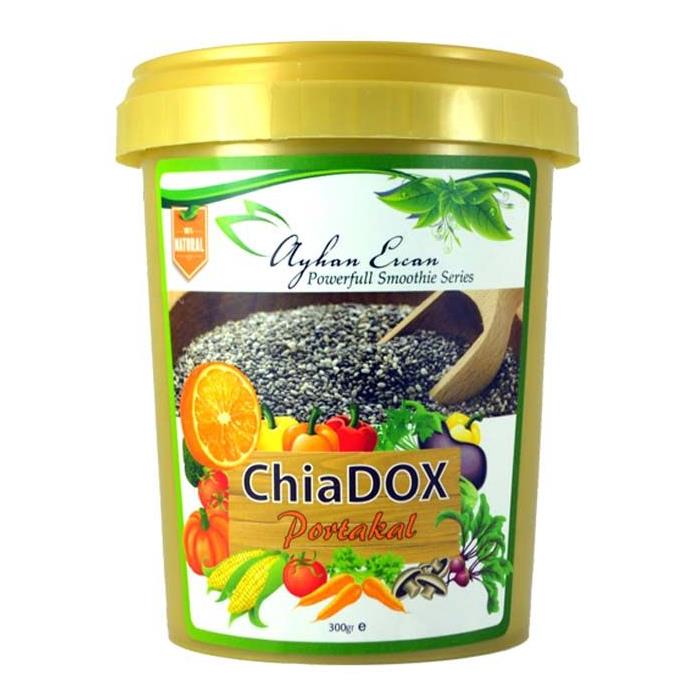 Chiadox Portakallı detox form içeçeği 300 gr by ayhan ercan