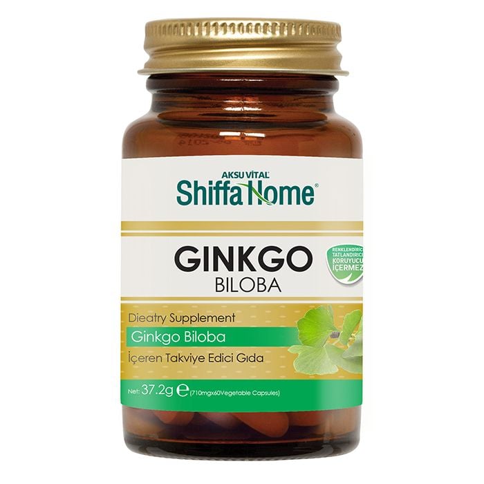 Ginkgo Biloba Kapsül Aksu Vital Shiffa Home