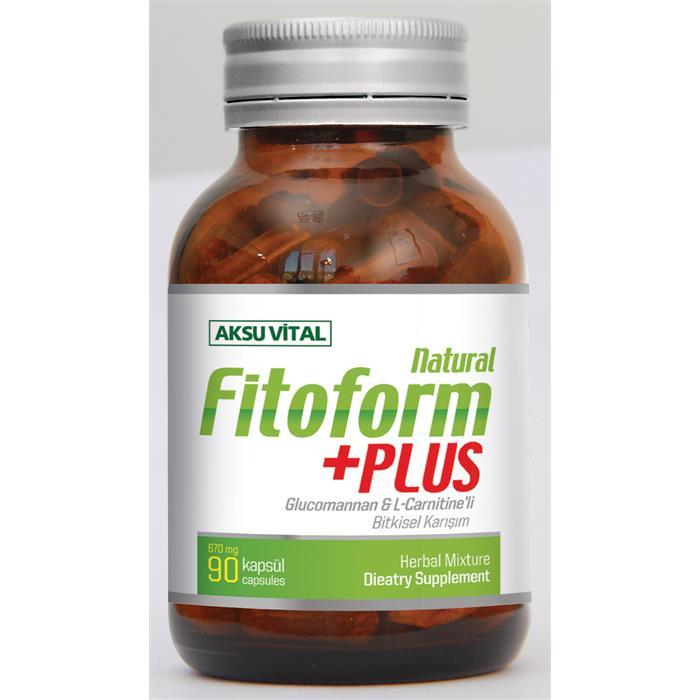 Fitoform +plus Glucomannan ve L Cartinitine