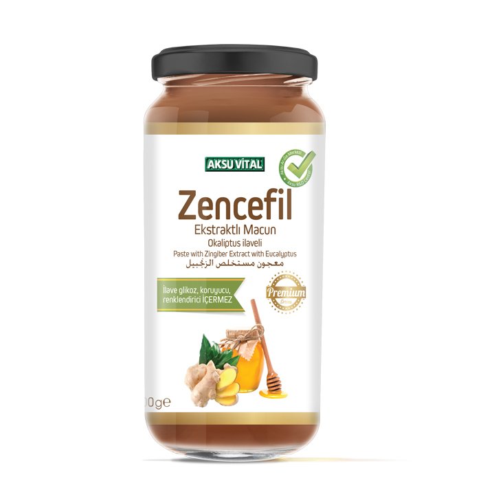 Zencefil Ekstraktlı Macun Okaliptus ilaveli