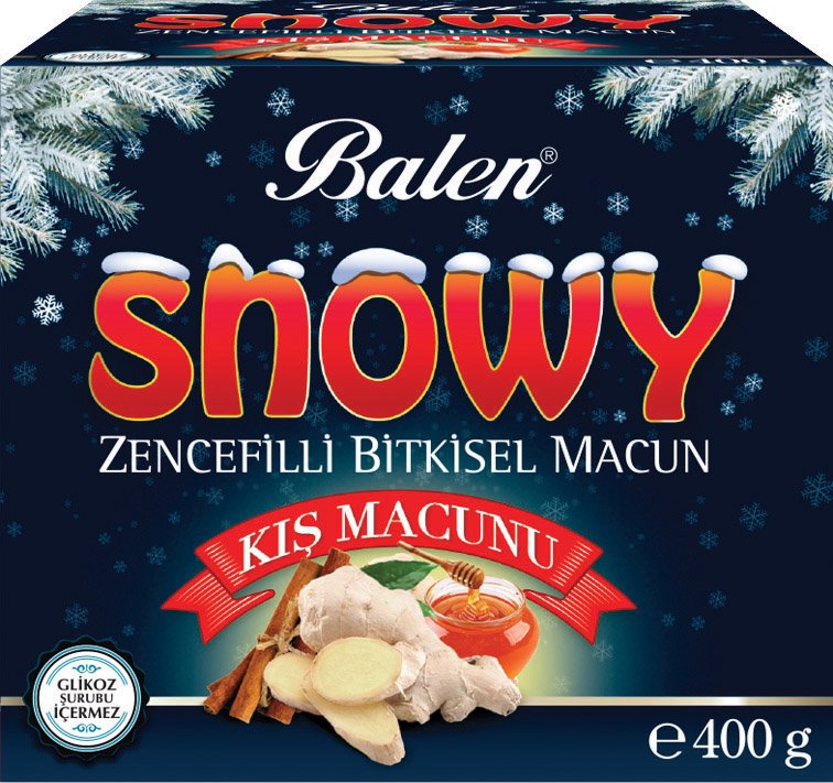 Balen Snowy Zencefilli Kış Macunu