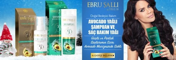 Ebru Şallı Avokado Şampuan ve Bakım Yağı Seti
