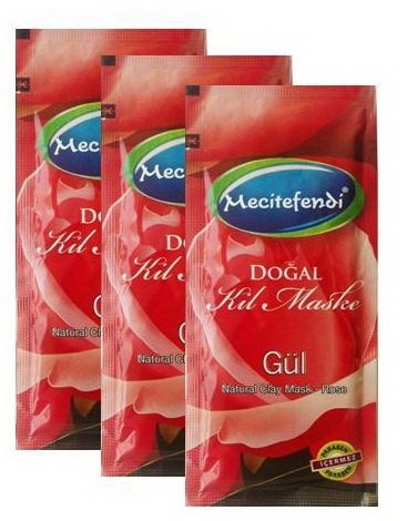 DOĞAL KİL MASKESİ GÜLLÜ MECİTEFENDİ 20 GR 3 ADET