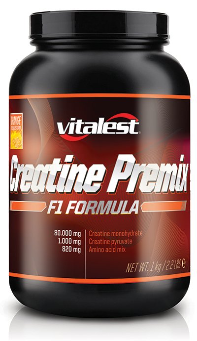 Kreatin monohidrat Kreatin piruvat Amino asit karışımı Creatine Premix F-1 sporcu destek ürünleri