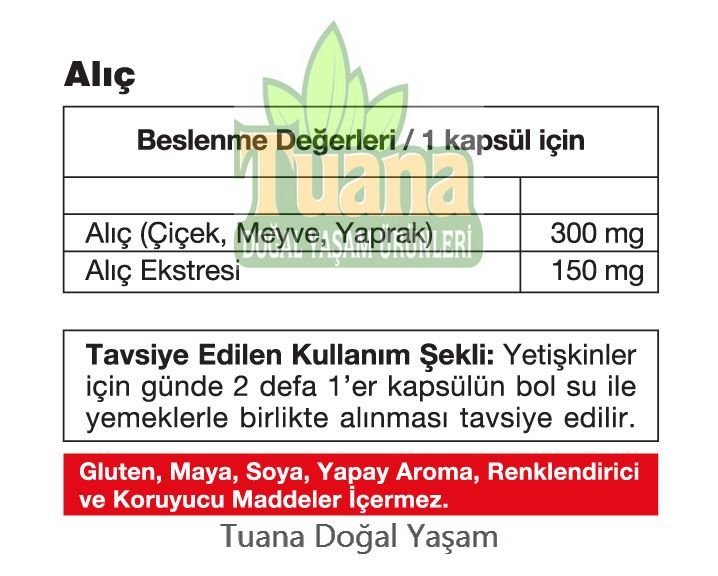 alıç hapı alıç extract hawtorn berry extract kalp sağlığı