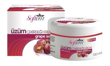 SOFTEM ÜZÜM ÇEKİRDEĞİ KREMİ 100 ML.