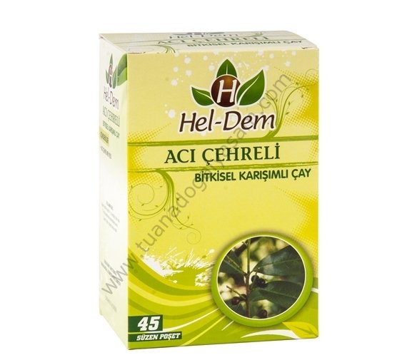 HEL-DEM ACI CEHRELİ BİTKİ KARIŞIMI ÇAY 45 Lİ SÜZEN POŞET