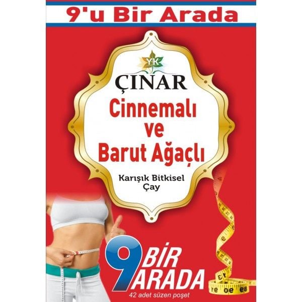 9'u Bir Arada Barut Ağaçlı Cinnamalı Çay