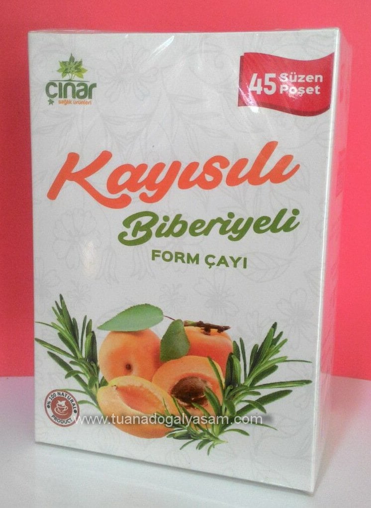 Çınar Kayısılı Biberiyeli Form Çayı