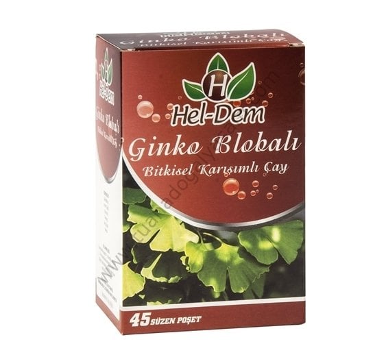 HEL-DEM GİNKO BİLOBALI BİTKİ KARIŞIMI ÇAY 45 Lİ SÜZEN POŞET