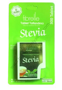 Fibrelle Stevialı Tablet Tatlandırıcı 300 adetlik Dispenser