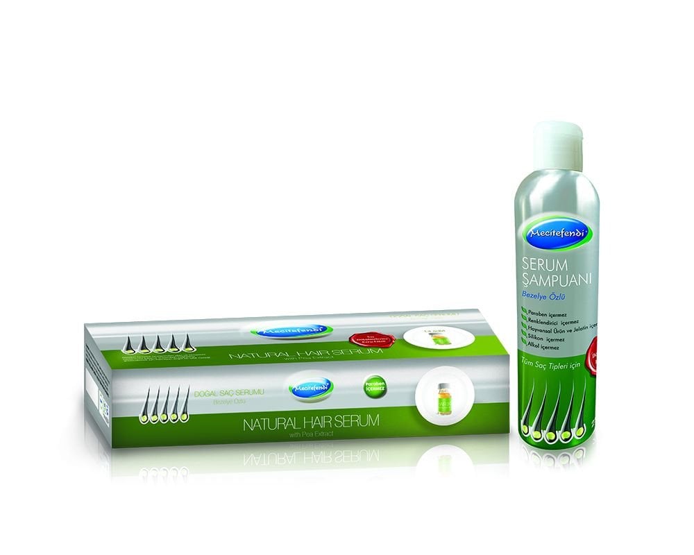 Bezelyeli Saç Bakım Serum Şampuan Mecitefendi
