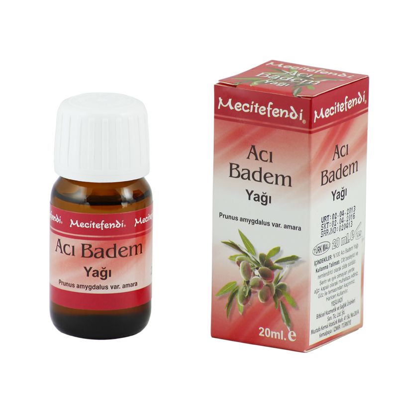 Mecitefendi Acı Badem Yağı 20 ML