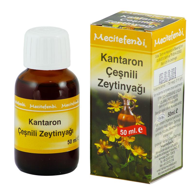 MECİTEFENDİ KANTARON ÇEŞNİLİ ZEYTİNYAĞI 50cc