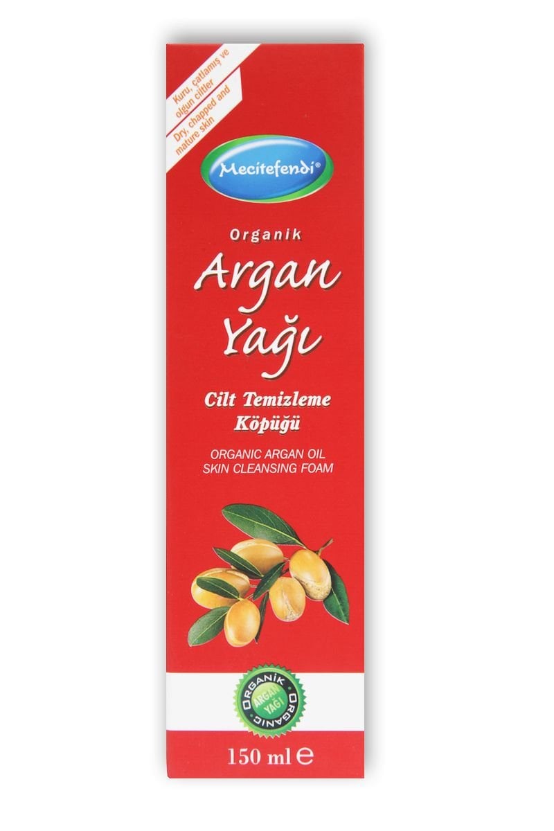 MECİTEFENDİ ORGANİK ARGAN YAĞI CİLT TEMİZLEME KÖPÜĞÜ 150 ml