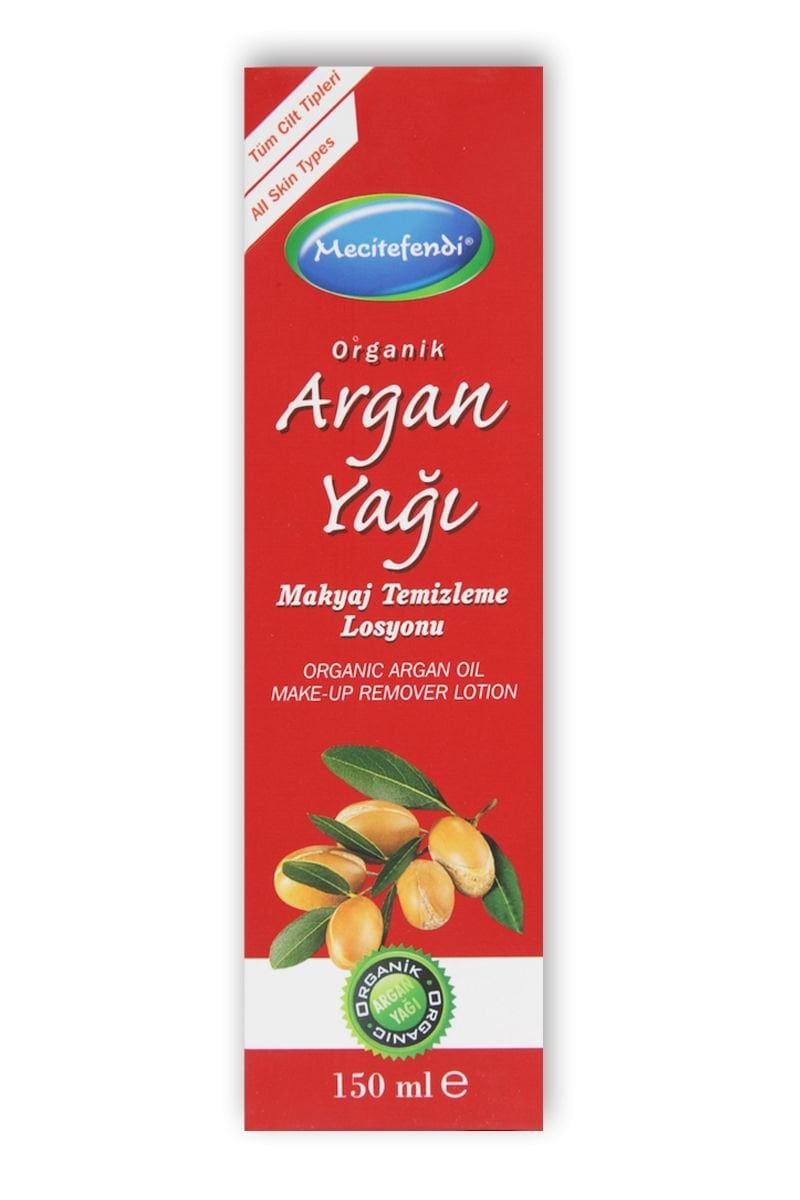 MECİTEFENDİ ORGANİK ARGAN YAĞI MAKYAJ TEMİZLEME LOSYONU 150 ml