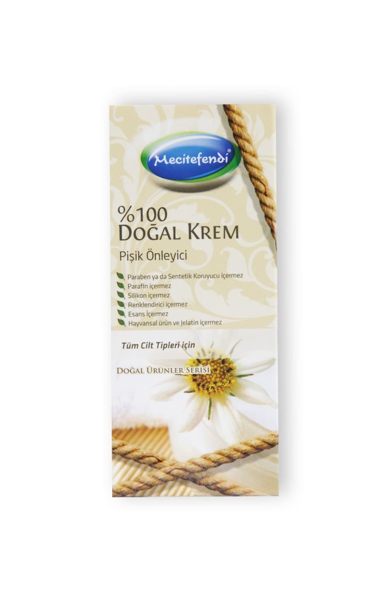 MECİTEFENDİ %100 DOĞAL KREM-PİŞİK ÖNLEYİCİ
