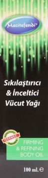 MECİTEFENDİ SIKILAŞTIRICI VE İNCELTİCİ VÜCUT YAĞI 100 ml