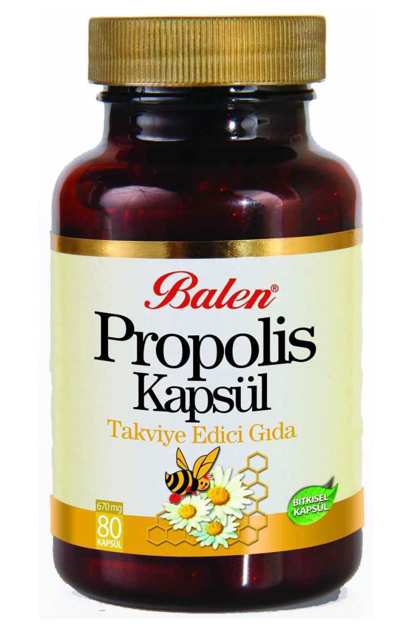 Balen Propolis Kapsül 80 x 670 Mg
