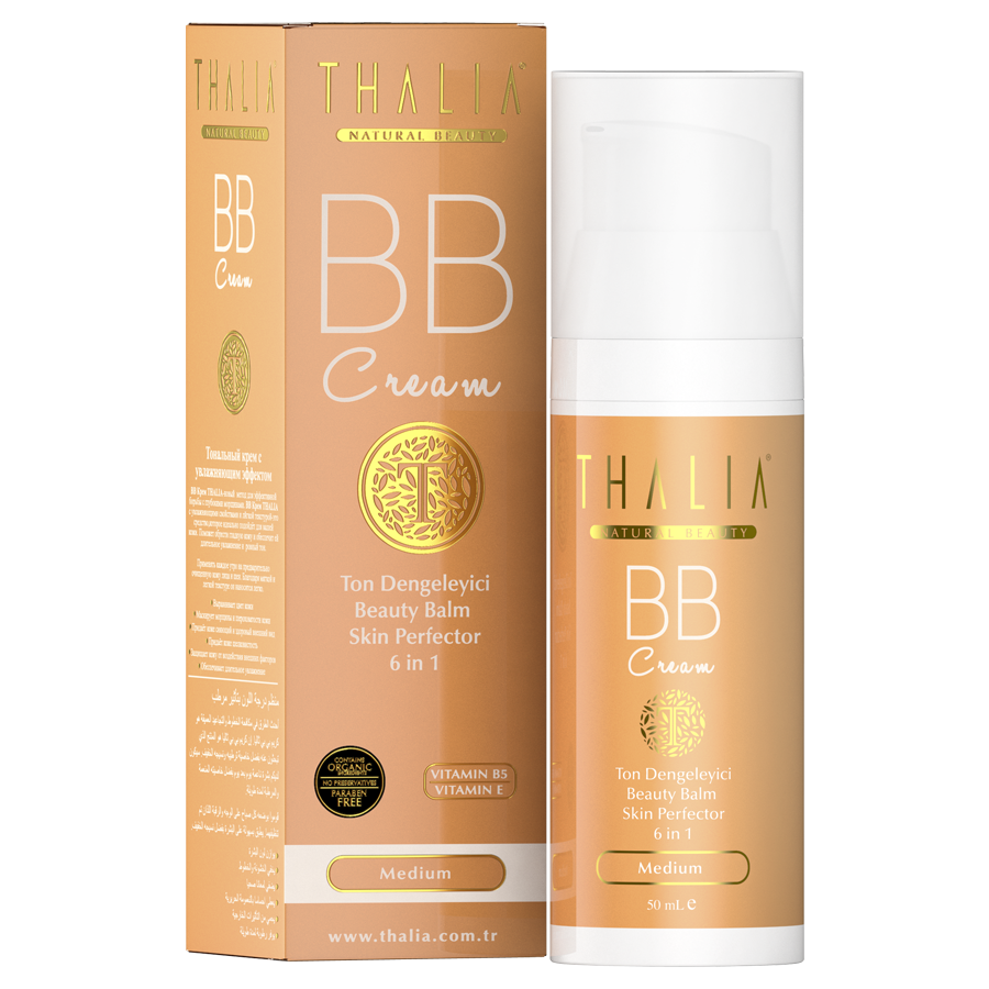 Thalia BB Krem Koyu Ten 50 mL / Paraben içermez