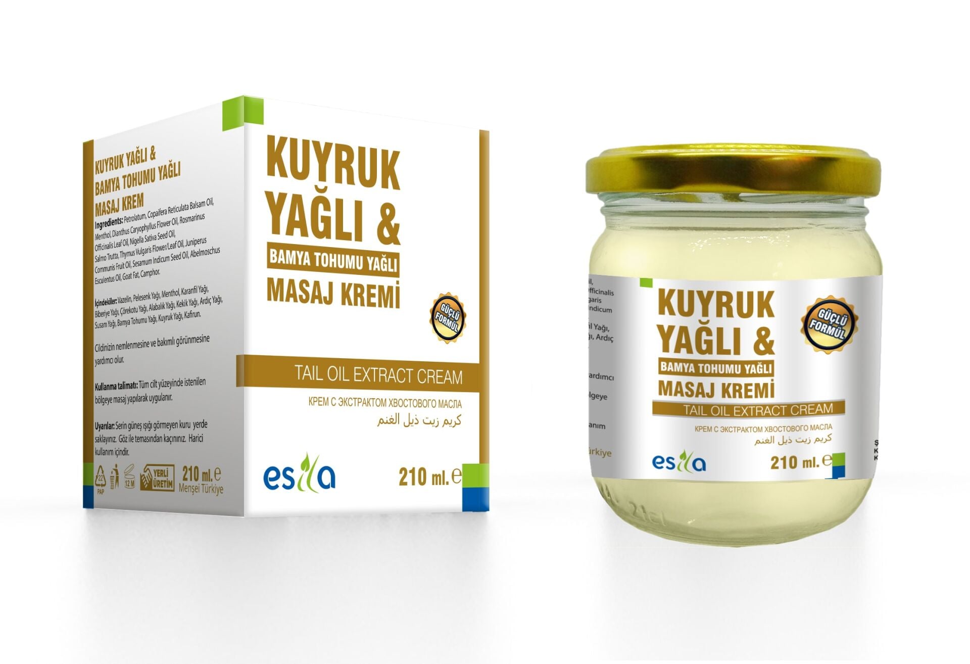 Esila Kuyruk Yağlı Krem 210 ml