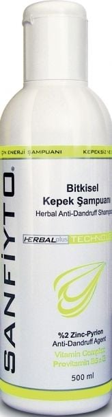 SANFİYTO KAPEĞE KARŞI ŞAMPUAN 500 ML % 2 ZİNK PYRİON İÇERİR