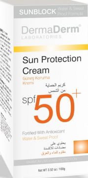 DERMADERM 50 + GÜNEŞ KORUMA  KREMİ